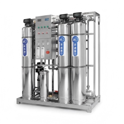Qualidade Sistema de Tratamento de Água RO Industrial Viano 1T/H - 2T/H com Vasos de Pressão em Aço Inoxidável Fábrica