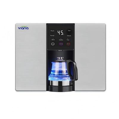 Kualitas Viano Smart Wall-mounted RO Water Purifier dengan Pemanasan - 3-Stage Reverse Osmosis Filtration System dengan Borosilicate Glass Kettle Pabrik