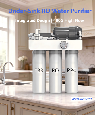品質 3-Stage Under Sink Water Filter water purifier System with Faucet, 1 Year warranty 工場